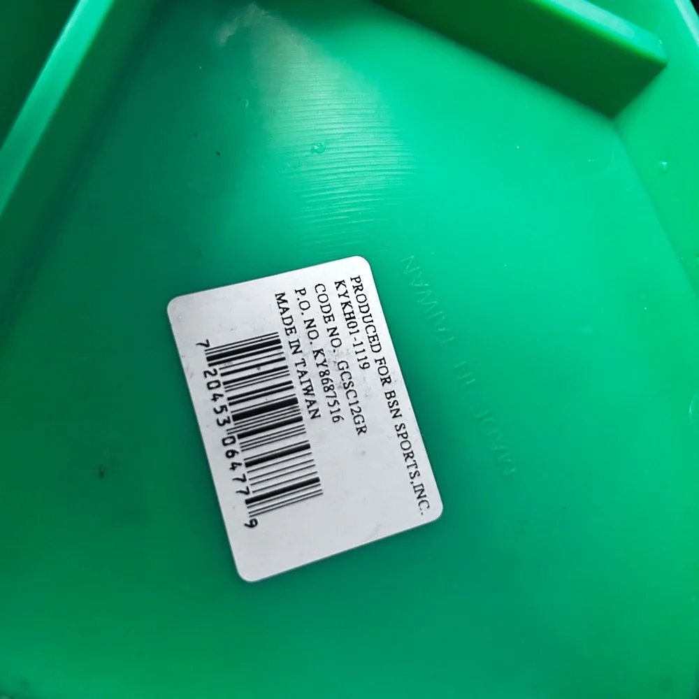 Green Square Stool - Picture 7 of 9